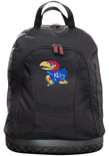 Kansas Jayhawks Black 18 Tool Backpack