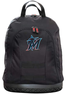 Miami Marlins Black 18 Tool Backpack