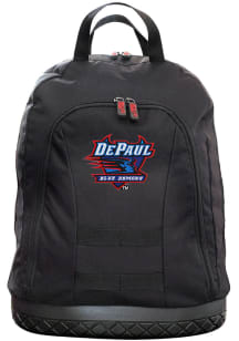 DePaul Blue Demons Black 18 Tool Backpack