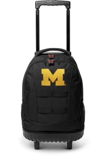 Michigan Wolverines Blue 18 Wheeled Tool Backpack