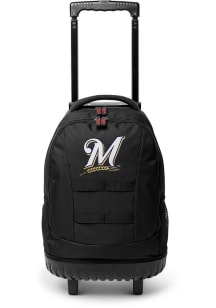Milwaukee Brewers Navy Blue 18 Wheeled Tool Backpack