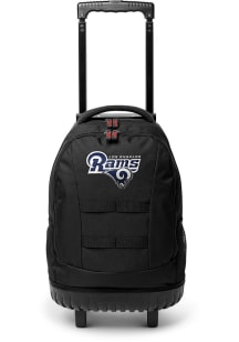 Los Angeles Rams Black 18 Wheeled Tool Backpack