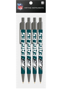 Philadelphia Eagles 4 Pack Pen - Black