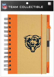 Chicago Bears 5 x 7 Inch Eco Inspired Notebook and Folder - Navy Blue