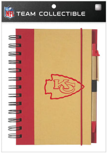 Kansas City Chiefs 5 x 7 Inch Eco Inspired Notebook - Red
