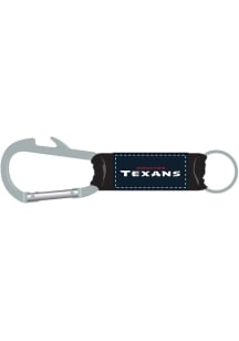 Houston Texans Carabiner Keychain - Navy Blue