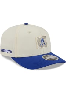 New Era New England Patriots 2026 NFL Training Camp Stretch 9SEVENTY Adjustable Hat - White