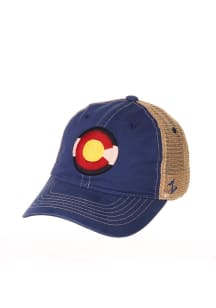 Zephyr Colorado Big Rig Adjustable Hat - Navy Blue
