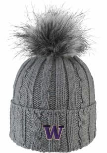 LogoFit Washington Huskies Grey Alps Womens Knit Hat