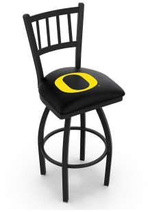 Oregon Ducks Swivel Counter Pub Stool - Black