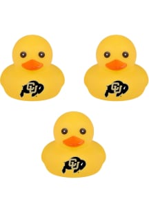 Colorado Buffaloes Black 3pk Rubber Duck