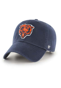 47 Chicago Bears Navy Blue Bear Head Clean Up Youth Adjustable Hat