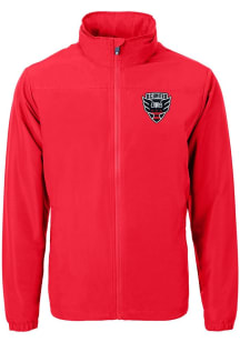 Cutter and Buck DC United Mens Red Charter Eco Big and Tall Light Weight Jacket