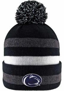 LogoFit Penn State Nittany Lions Black Primetime Mens Knit Hat