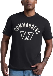 Starter Washington Commanders Black Baseline Short Sleeve T Shirt