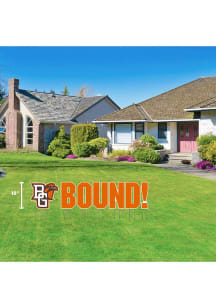 Bowling Green Falcons Bound Yard Sign - White