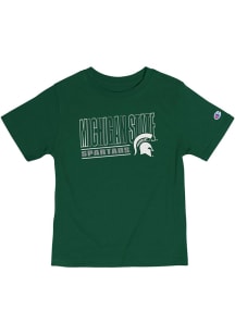 Champion Michigan State Spartans Toddler Green Skybox Muti Short Sleeve T-Shirt