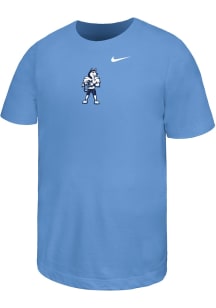 Nike UConn Huskies Youth Light Blue Johnathon Playing Football Short Sleeve T-Shirt