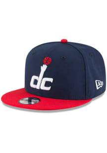 New Era Washington Wizards Navy Blue DC Logo Basic JR 9FIFTY Youth Snapback Hat