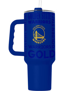 Logo Brands Golden State Warriors Replay Native 40 oz Stainless Steel Tumbler - Blue