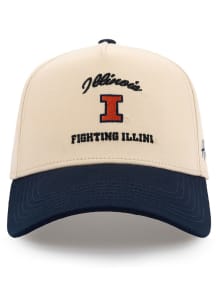 Illinois Fighting Illini 2T Tradition Adjustable Hat - Ivory