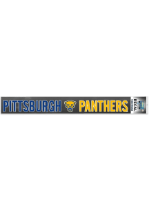 Pitt Panthers Long Text Auto Strip - Blue