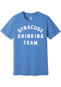 Summit Sportswear Syracuse Light Blue Drinking Team Short Sleeve Fashion T Shirt