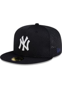 New Era New York Yankees Mens Black Satin Lining 59FIFTY Fitted Hat