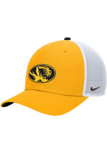 Nike Missouri Tigers Structured Adjustable Meshback Adjustable Hat - Black