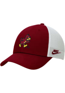 Nike Iowa State Cyclones Club Meshback Adjustable Hat - Crimson