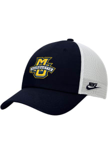 Nike Marquette Golden Eagles Club Meshback Adjustable Hat - Navy Blue