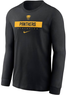 Nike Pitt Panthers Youth Black Core Long Sleeve T-Shirt
