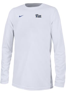 Nike Pitt Panthers Youth White Legend Long Sleeve T-Shirt