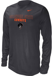 Nike Oklahoma State Cowboys Anthracite DriFIT Legend Phantom Pete Long Sleeve T-Shirt
