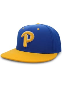 Nike Pitt Panthers Mens Blue 2T Aero True Baseball Fitted Hat