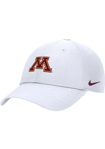 Nike Minnesota Golden Gophers Club Cap Unstructured ADJ Adjustable Hat - White