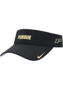 Nike Purdue Boilermakers Mens Black Ace Adjustable Visor