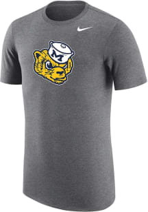 Nike Michigan Wolverines Grey TriBlend Short Sleeve Fashion T Shirt