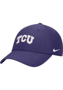 Nike TCU Horned Frogs Club Cap Unstructured ADJ Adjustable Hat - Purple