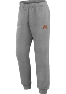 Nike Minnesota Golden Gophers Mens Black Primary Logo Sweatpants