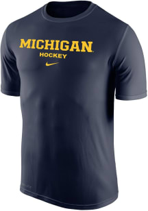 Nike Michigan Wolverines Blue Legend Short Sleeve T Shirt