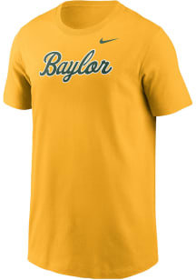 Nike Baylor Bears Youth  Script Design Short Sleeve T-Shirt