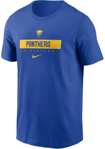 Nike Pitt Panthers Blue Legend Short Sleeve T Shirt