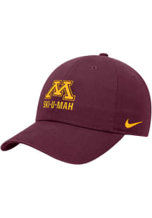 Nike Minnesota Golden Gophers Club Unstructured Adjustable Hat - Maroon