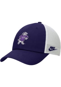 Nike TCU Horned Frogs Club Meshback Adjustable Hat - Purple