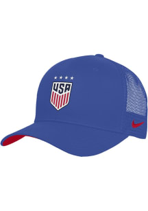 Nike USWNT 5-Panel Rise Trucker Adjustable Hat - Blue