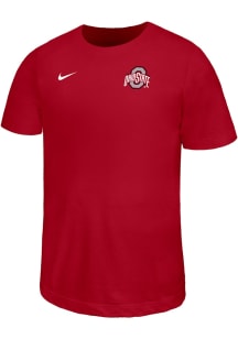 Nike Ohio State Buckeyes Youth Red Legend Small Logo Short Sleeve T-Shirt