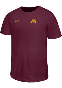 Nike Minnesota Golden Gophers Youth Maroon Legend Small Logo Short Sleeve T-Shirt