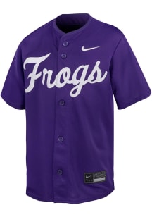 Nike TCU Horned Frogs Youth Purple Replica 25 Jersey