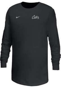 Nike K-State Wildcats Youth Black Legend Small Logo Long Sleeve T-Shirt